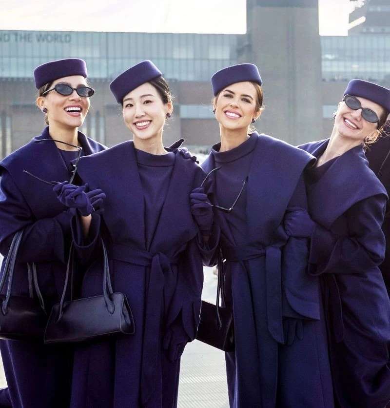 These are the world's best dressed cabin crew