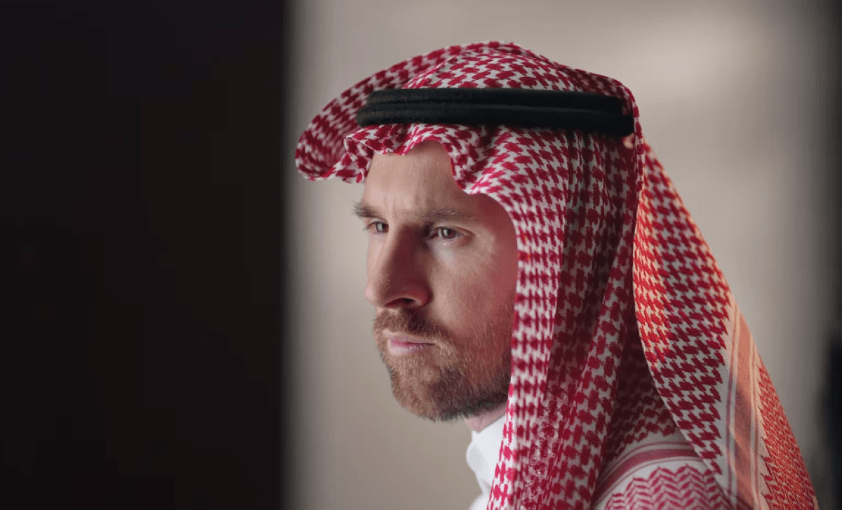 Lionel Messi unveiled as the face of homegrown Saudi fashion brand Sayyar
