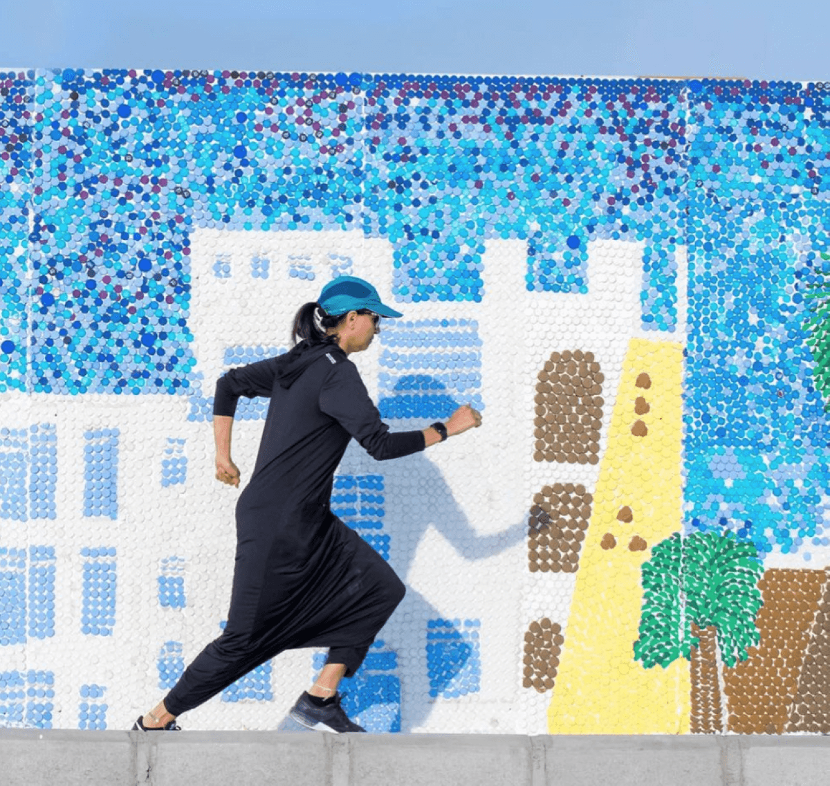 This piece of Saudi eco-art has achieved international recognition