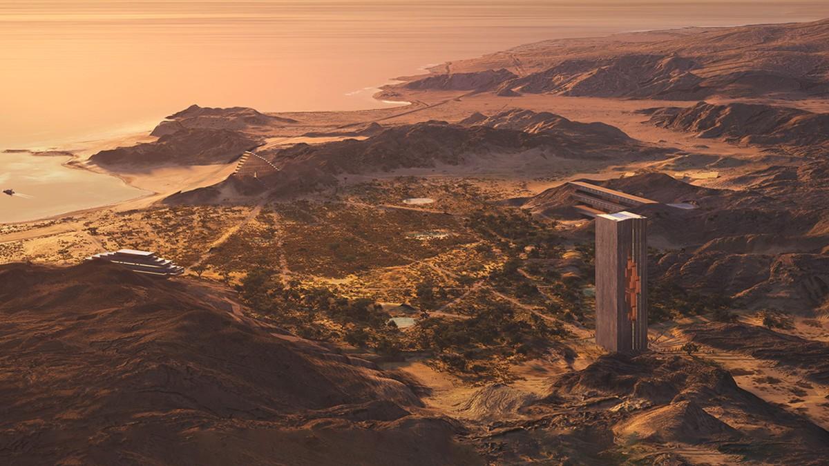 Luxury eco-resort Zannier Zardun with 360-degree stargazing deck announced for NEOM