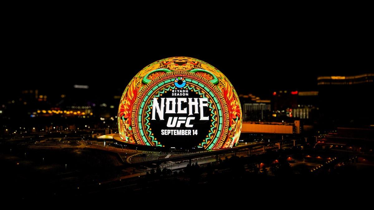 Riyadh Season UFC fight night will take over the Las Vegas Sphere