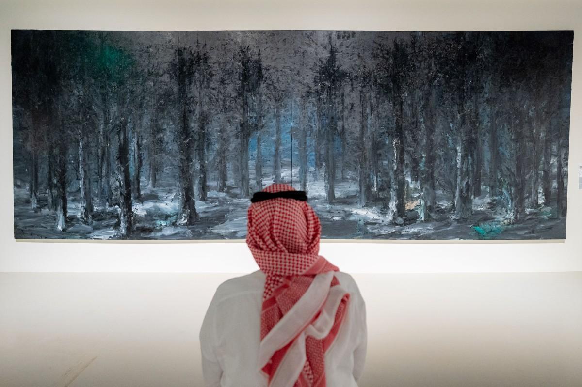 The Writings of Today Are a Promise for Tomorrow exhibition in Riyadh