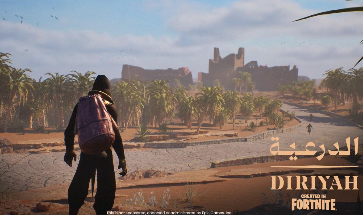Explore Diriyah in Fortnite with this epic new virtual map