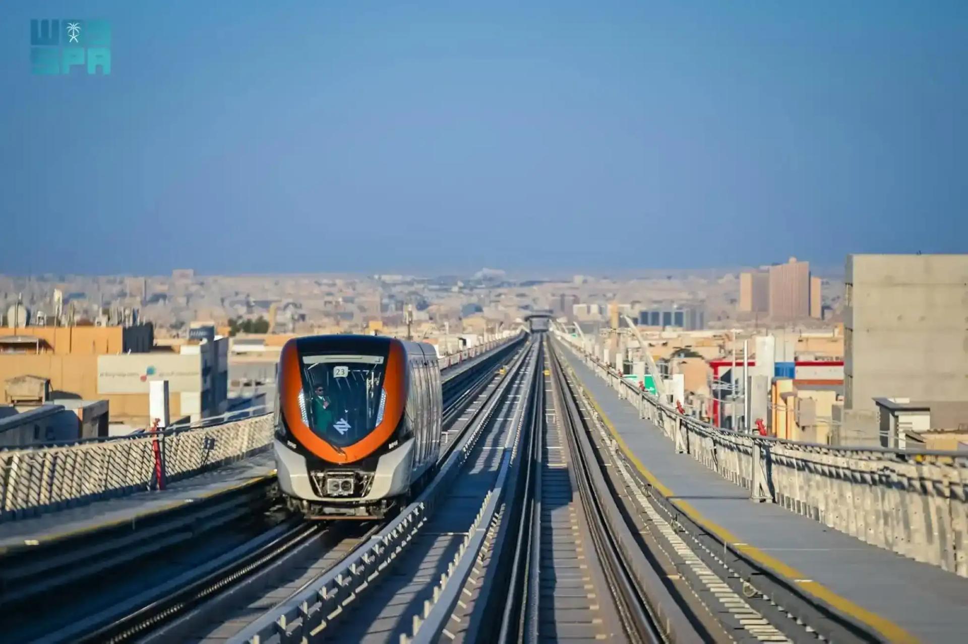 Riyadh Metro's Orange Line opens, completing the city's sprawling transit network