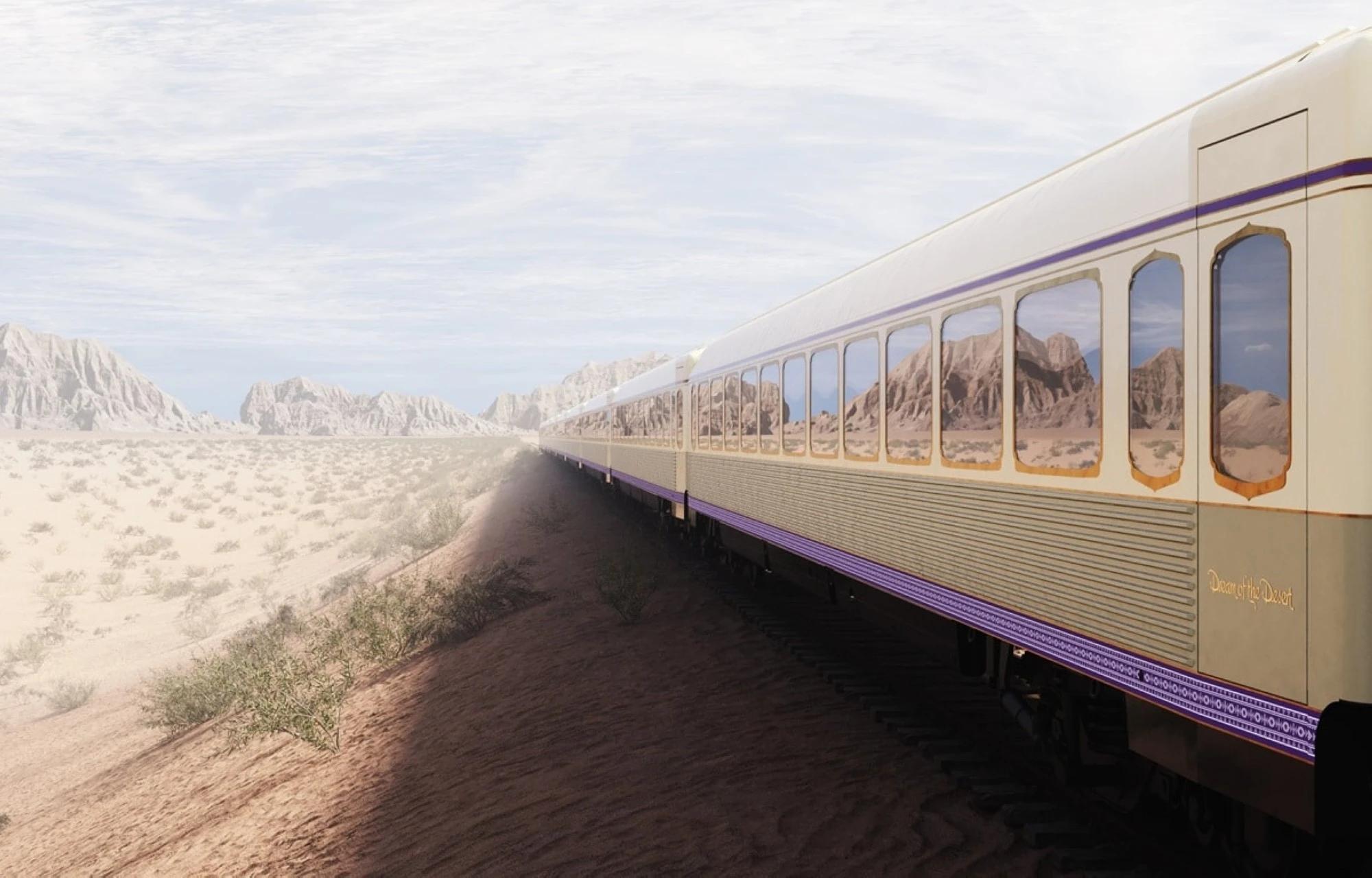 Inside the Middle East's first luxury train: Saudi Arabia's Dream of the Desert
