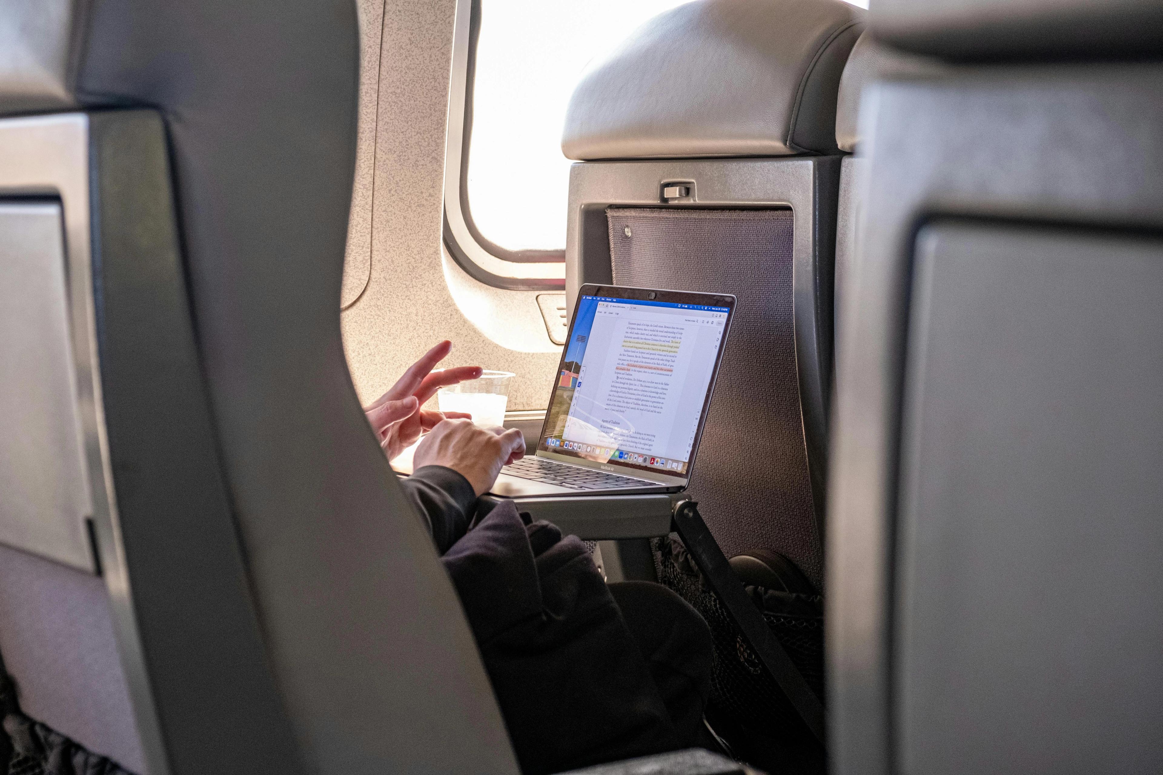 This is why airplane Wi-Fi is so slow