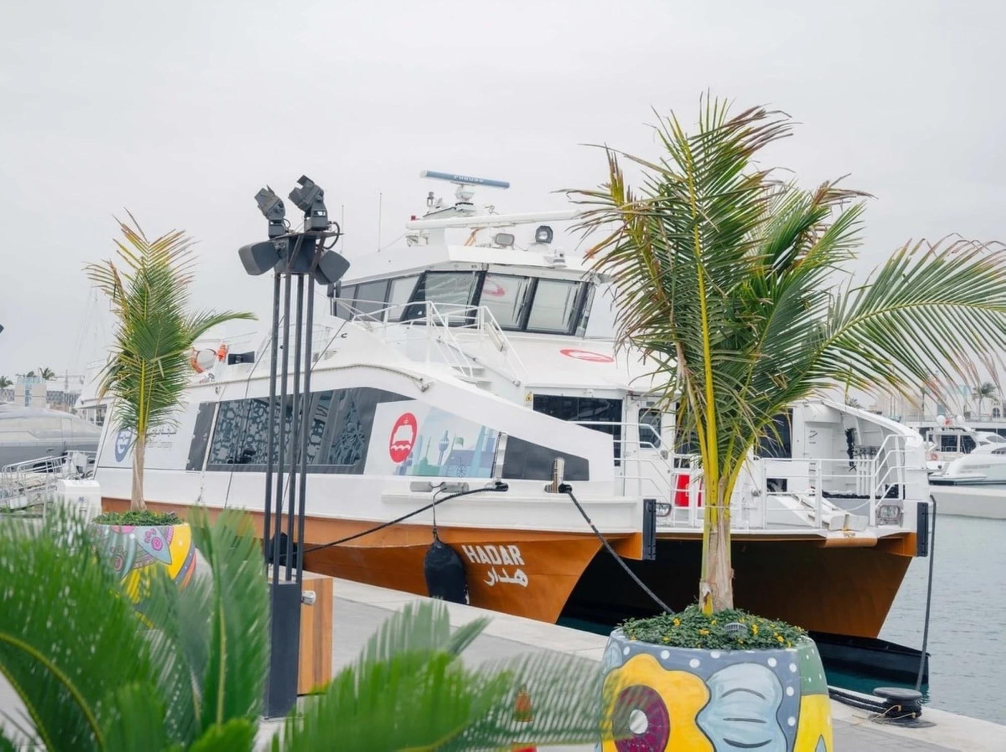 How much does a trip on the new Jeddah Water Taxi cost?