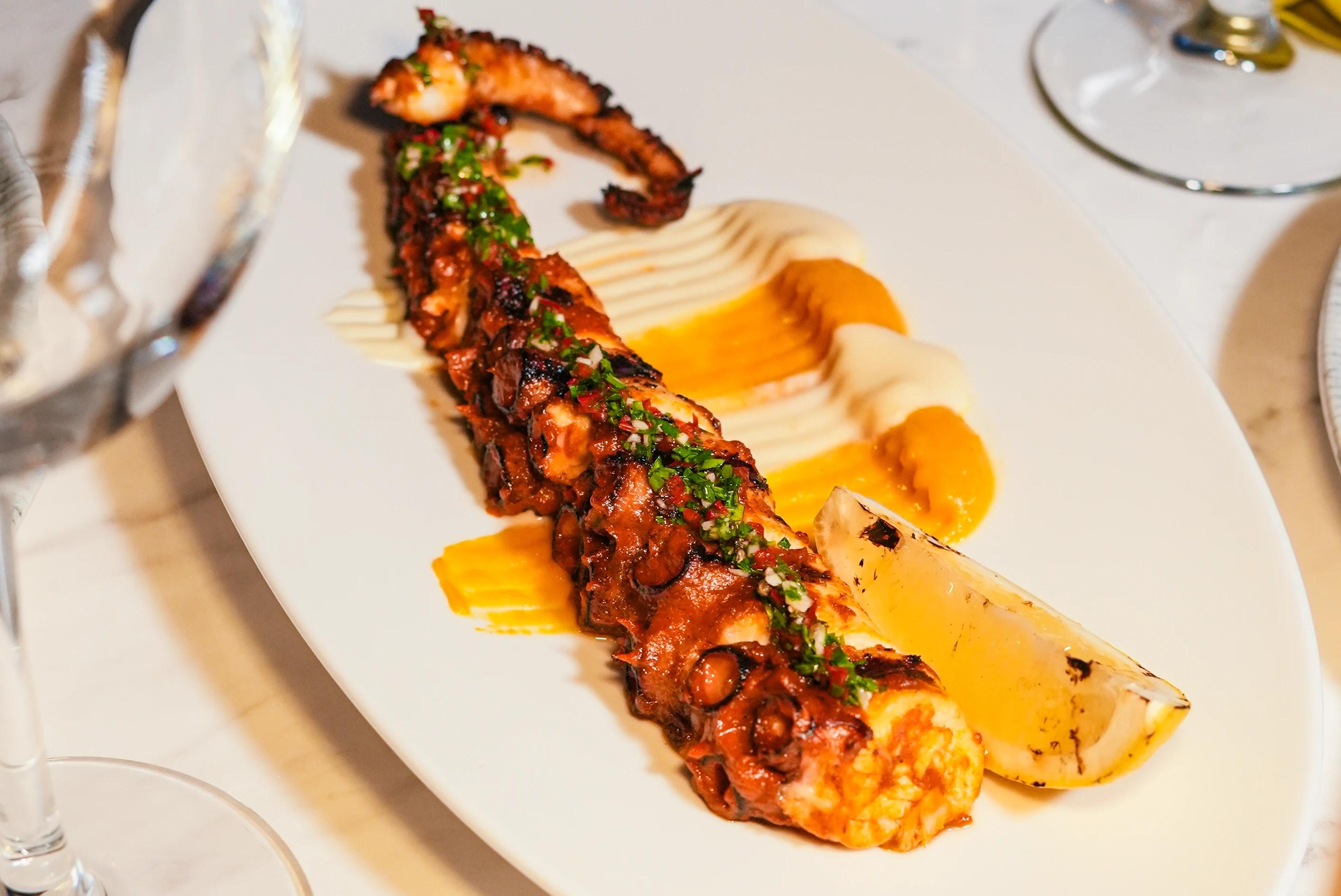 Savour fresh Mediterranean flavours with this 'Paprika Grilled Octopus' from Spica