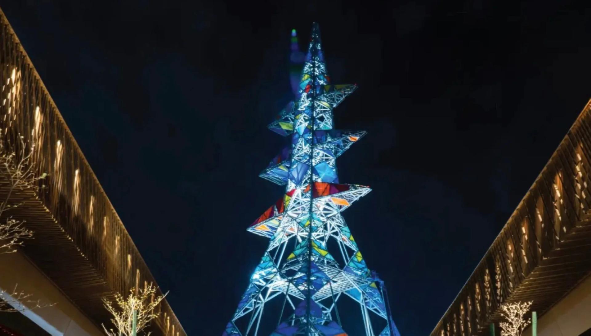 This geometric, stained glass Arts Tower is the latest addition to Riyadh's skyline