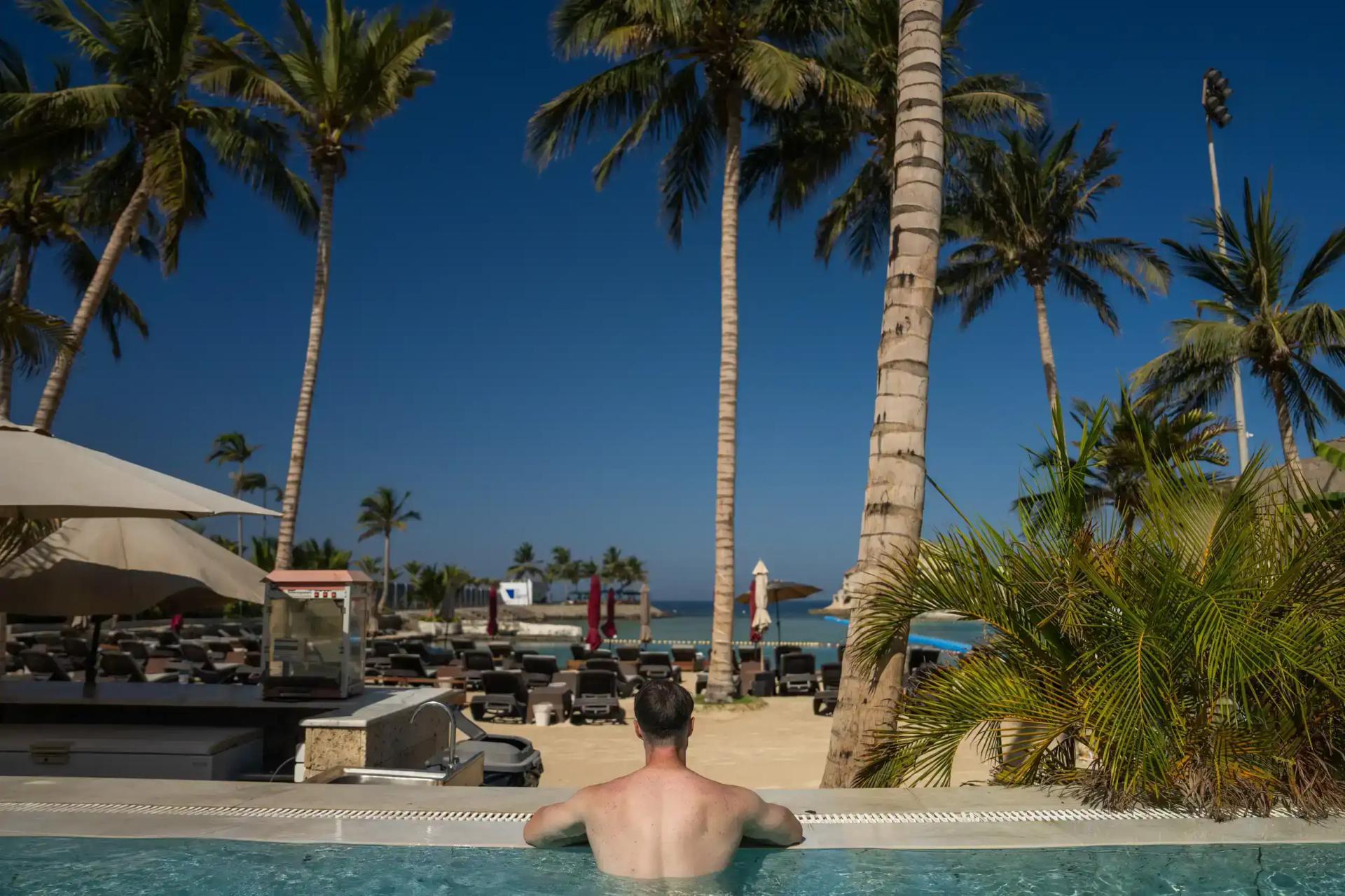 La Mer Beach Resort is a family-friendly coastal escape in Jeddah