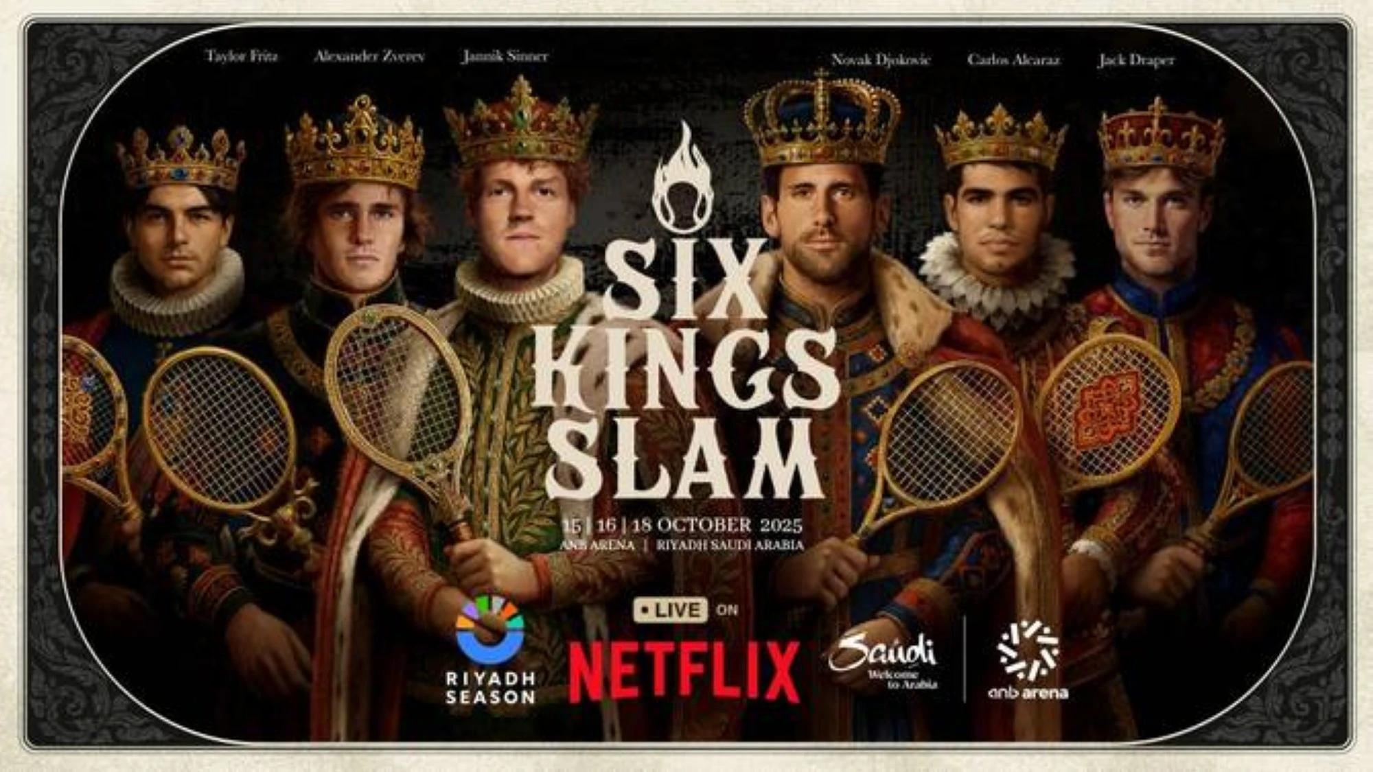 Riyadh Season’s Six Kings Slam returns, and it’s coming to Netflix