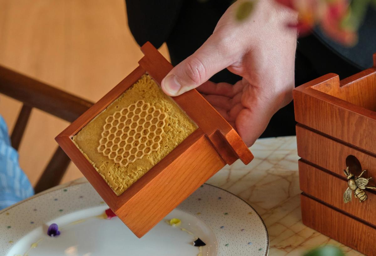 We've got the secret recipe for Mandarin Oriental Jumeira's Ghaf Honey Cake