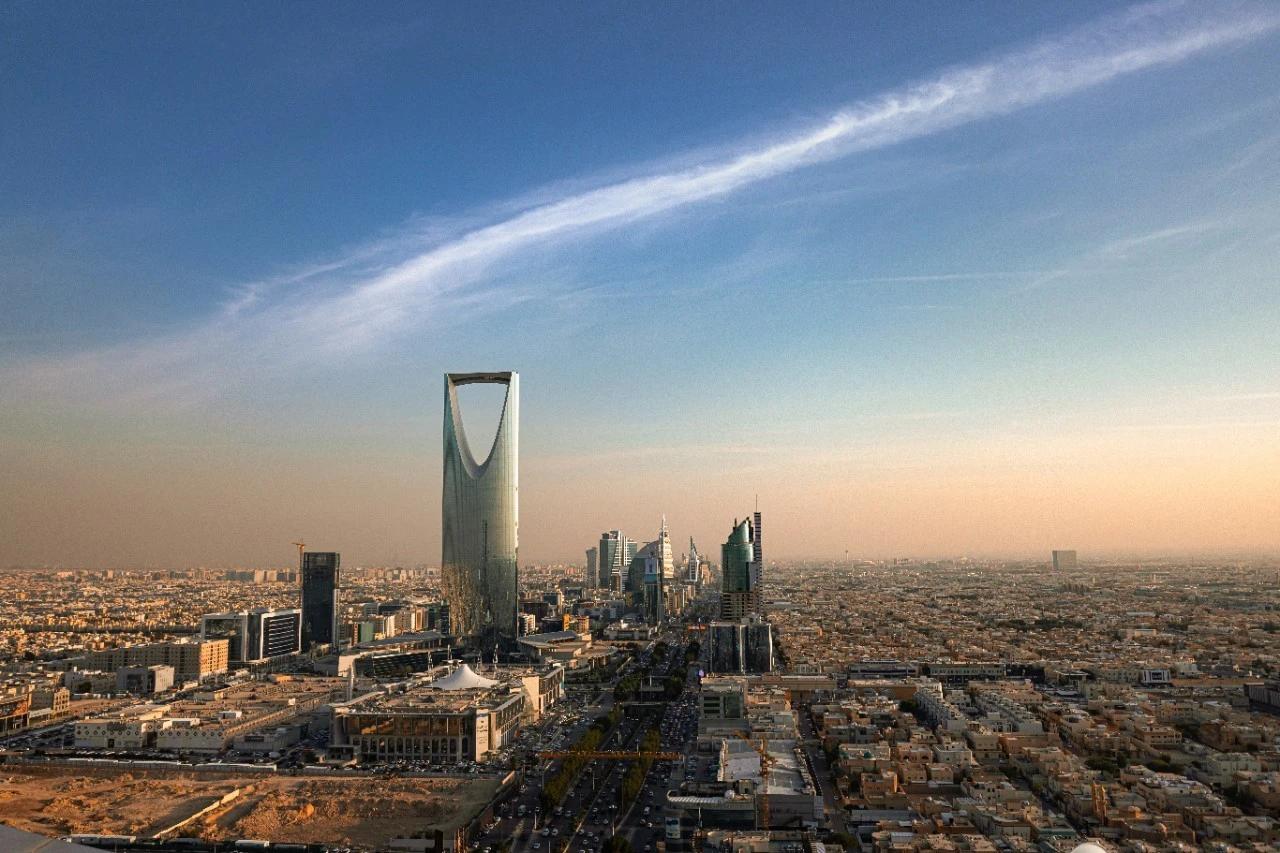 Riyadh's towering skyline.