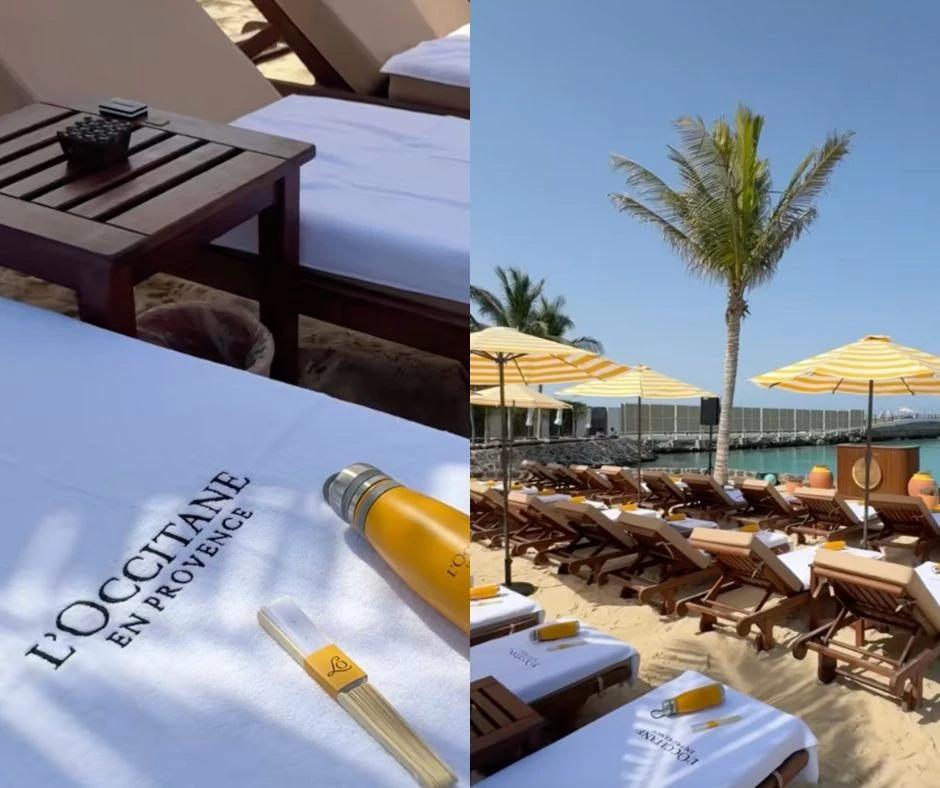 L’Occitane debuts an exclusive beachside pop-up in Jeddah