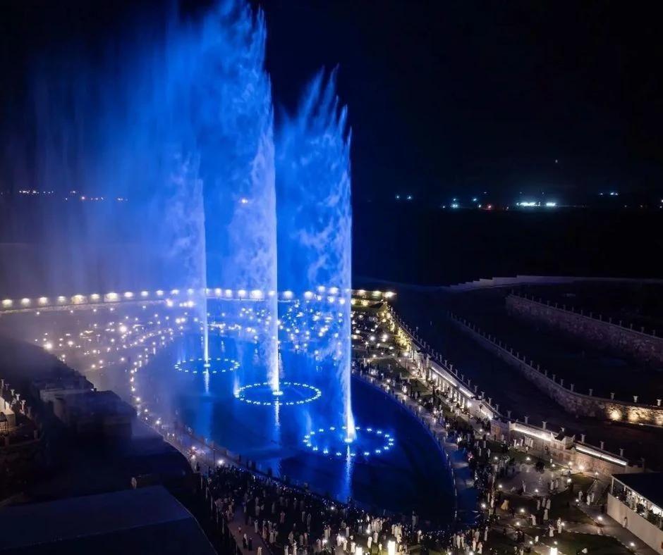 Abha is now home to the Kingdom's tallest dancing fountain