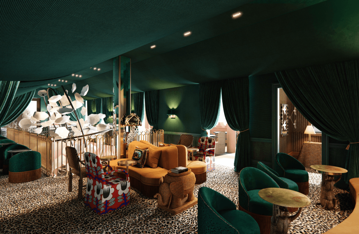 Flamingo Room by tashas هدية بوابة الدرعية لعشاق الطعام