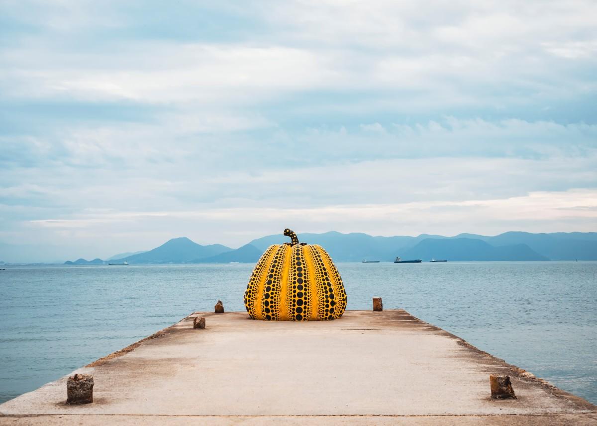 ليلة على أرض جزيرة Naoshima