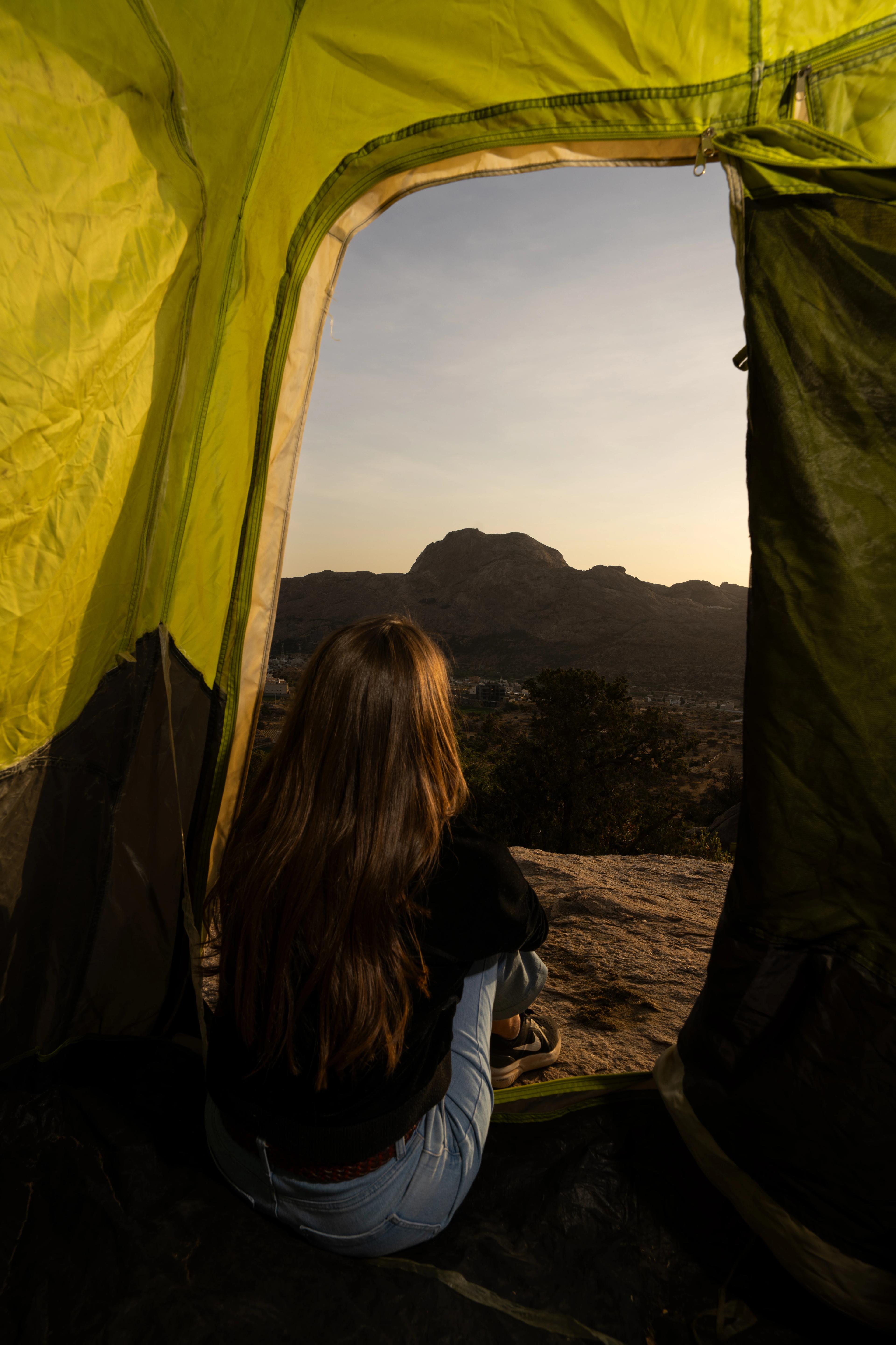 التخييم فوق سحب تنومة: منتزه الشرف