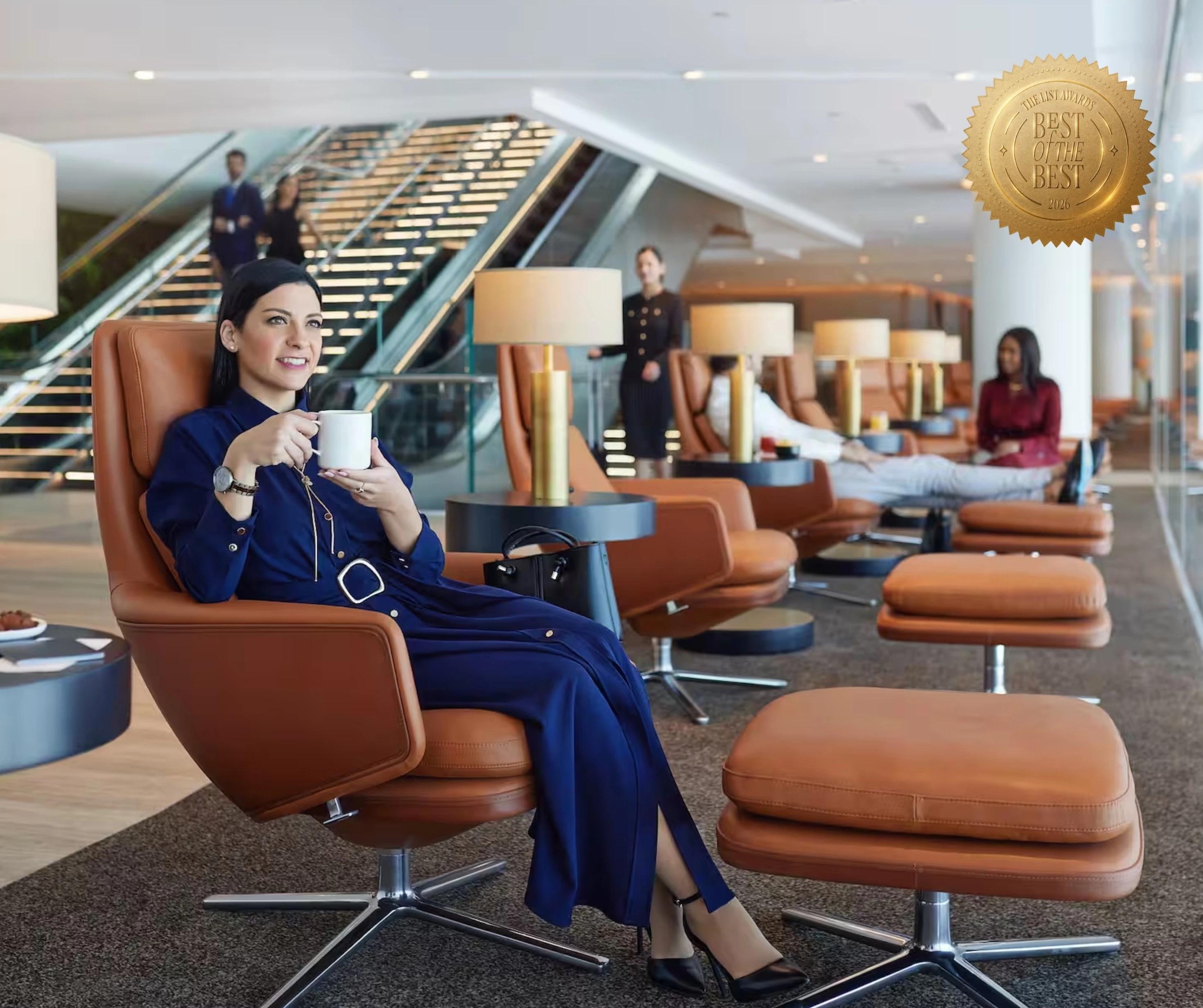 جوائز List 2026: أفضل تجارب صالات المطارات