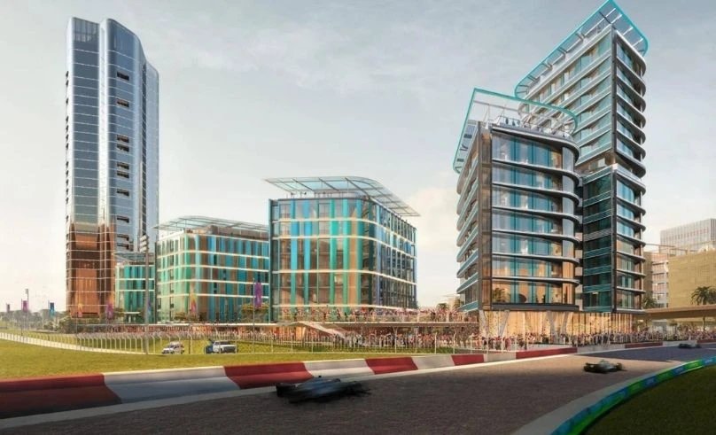 جديد القدية: فندق للسيارات الرياضية قيد الإنشاء في مضمار السرعة 