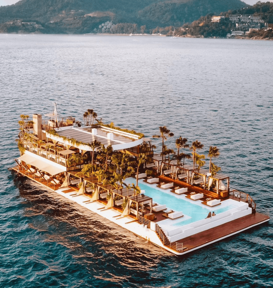 Thailand launches the world's first floating beach club