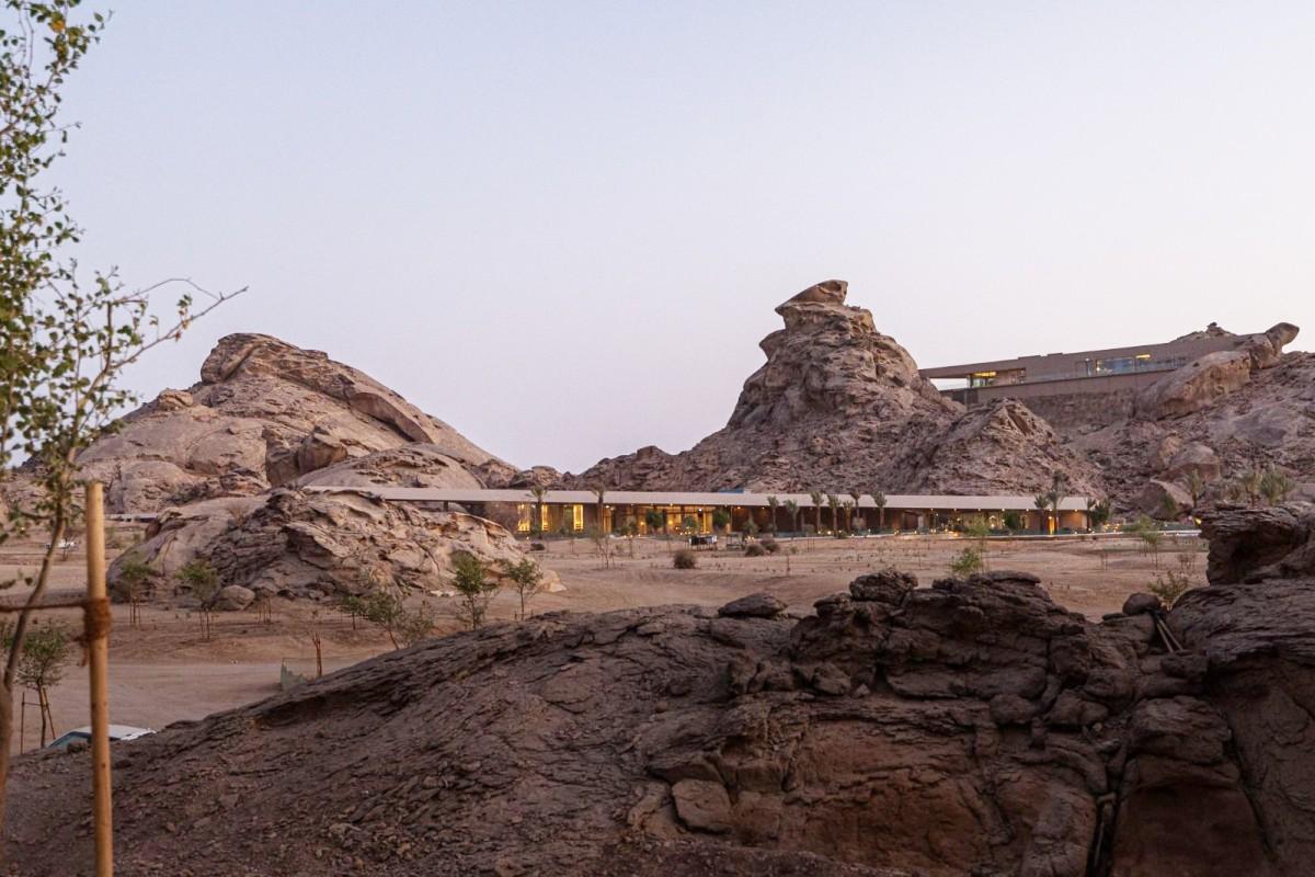 Saudi's ultra-luxury Desert Rock Resort reveals progress with 'days to go' until opening