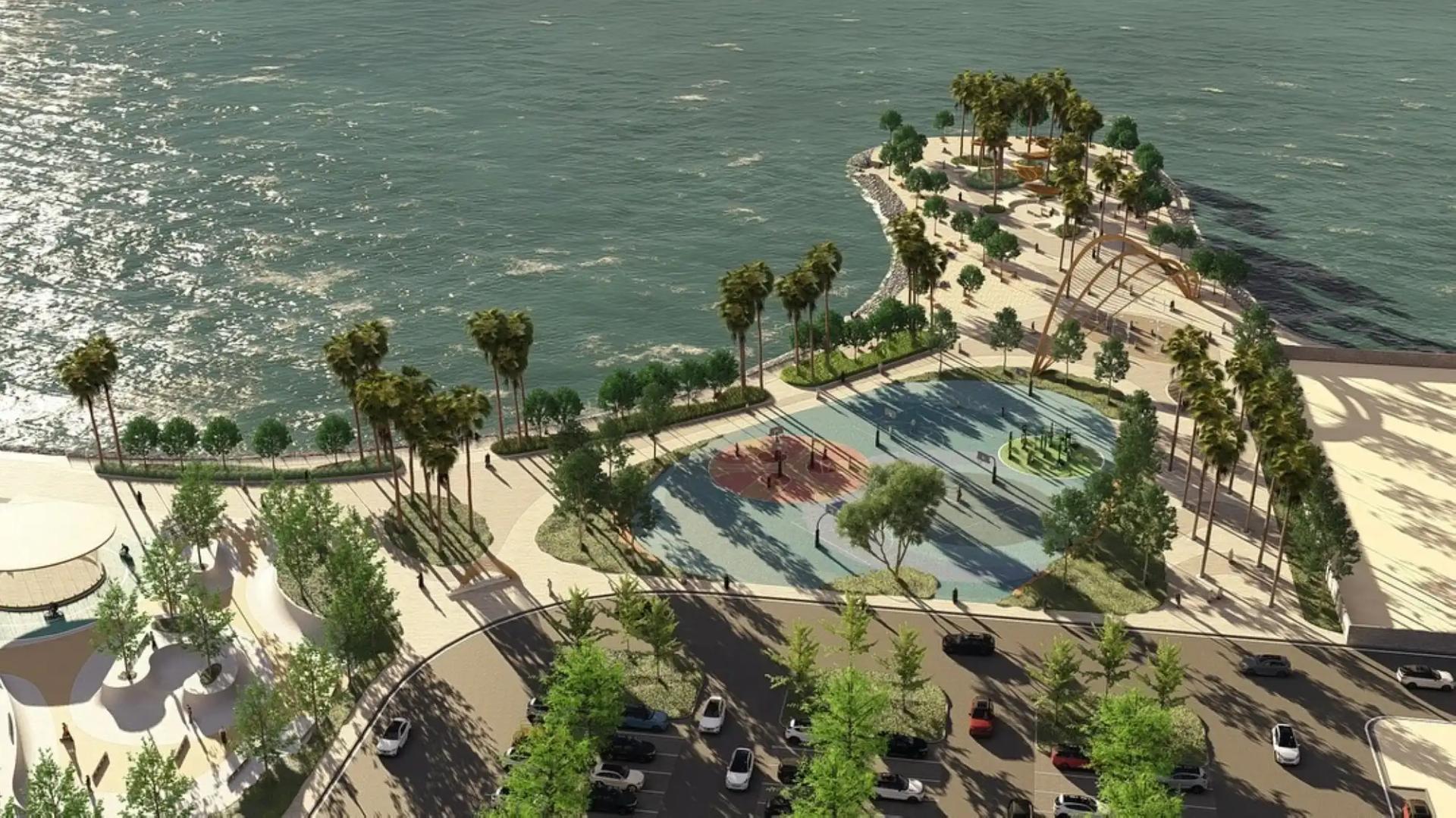 Basketball courts, skate zones, and sea views: What’s coming to Khobar’s Sea Front
