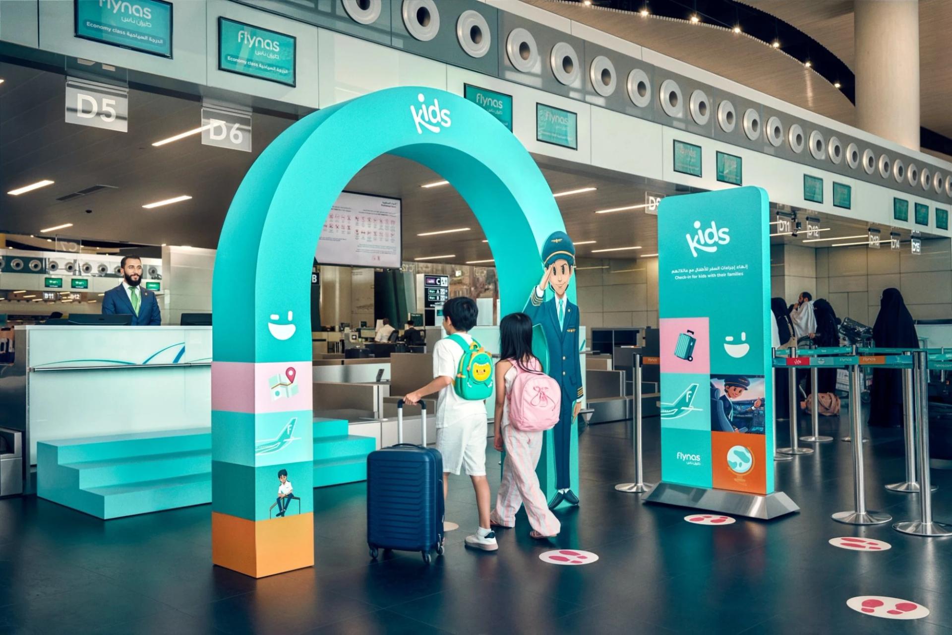 Flynas launches dedicated family check-in service at Jeddah Airport