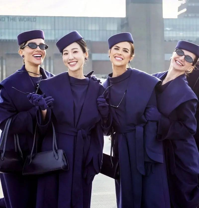 These are the world's best dressed cabin crew