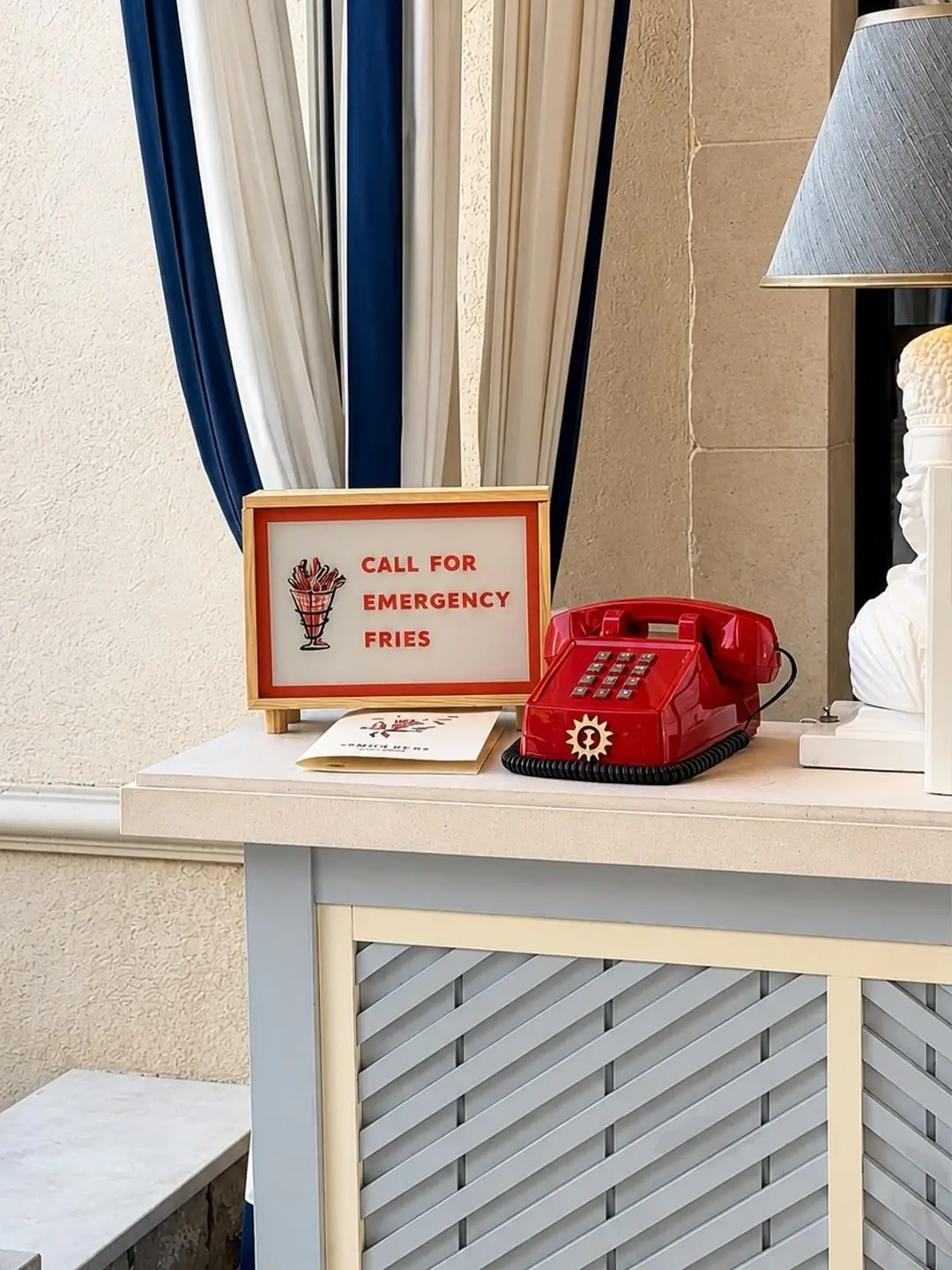 This boutique hotel is going viral for their French Fry Butler