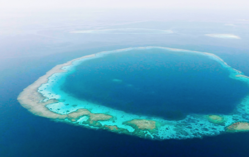 Saudi Arabia Red Sea Blue Holes