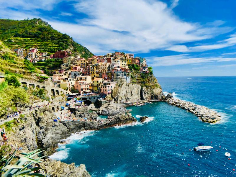 Cinque Terre, Italy via Unsplash